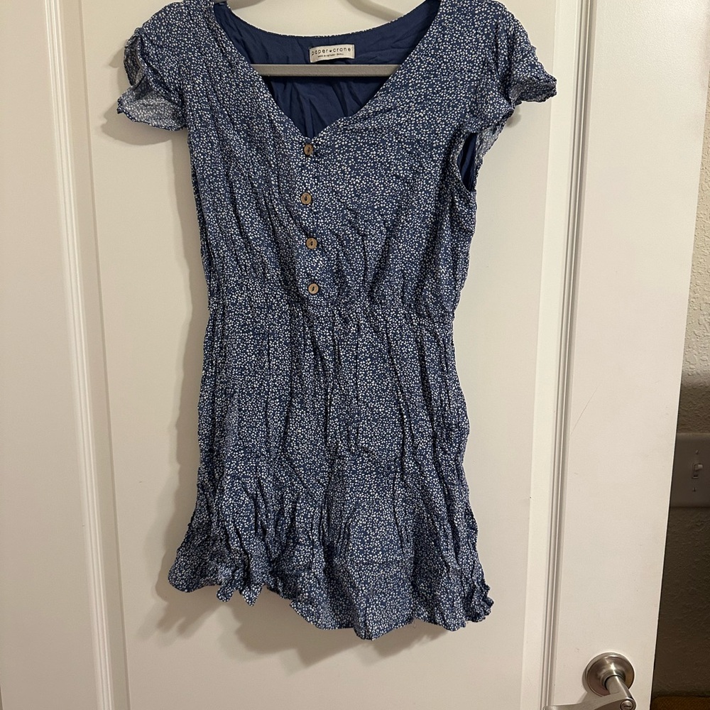 Abercrombie & Fitch Navy Floral Kids Dress